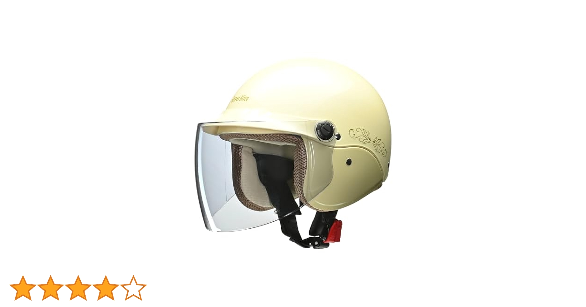 Amazon | リード工業(LEAD) バイクヘルメット セミジェット
